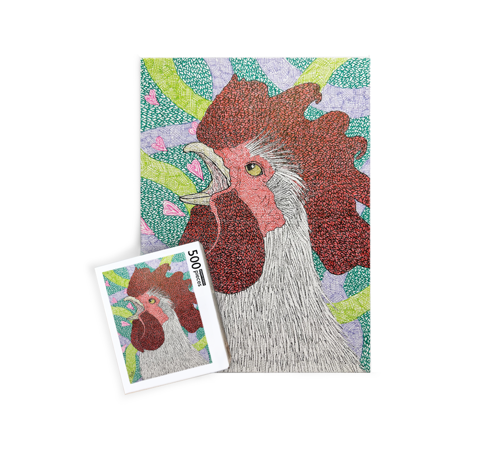 【コラボアイテム】HySy飛鳥 × 500Pパズル