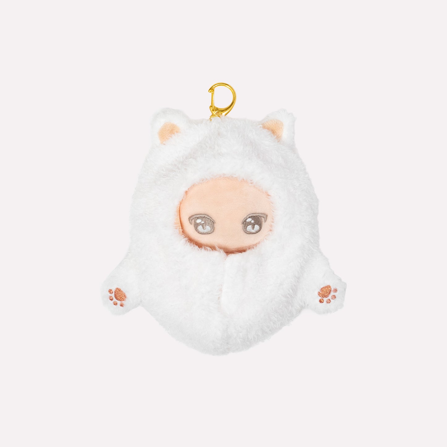 つなぐるみん（ねこ　白）