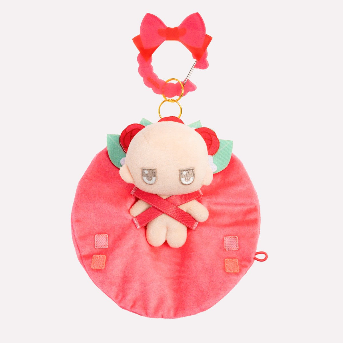 ぬいのおくるみ　ぬいくるみん　ブーケ（レッド）
