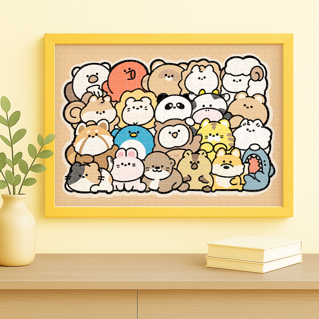 【コラボアイテム】しみずあおい × 520Pパズル Vol.1