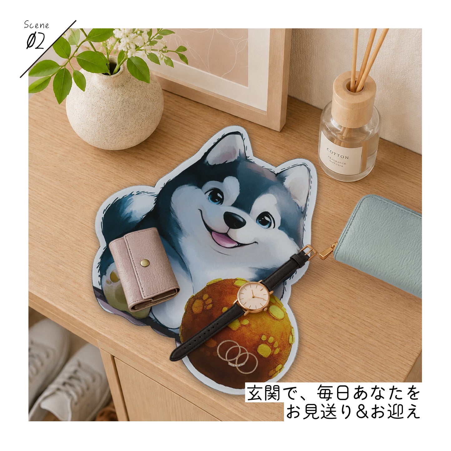 👑おすわりわんこ🐶コースター