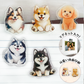 👑マグネット入り🧲両面わんこ🐶クリップ（複数購入で自動割引！）