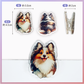 👑マグネット入り🧲両面わんこ🐶クリップ（複数購入で自動割引！）