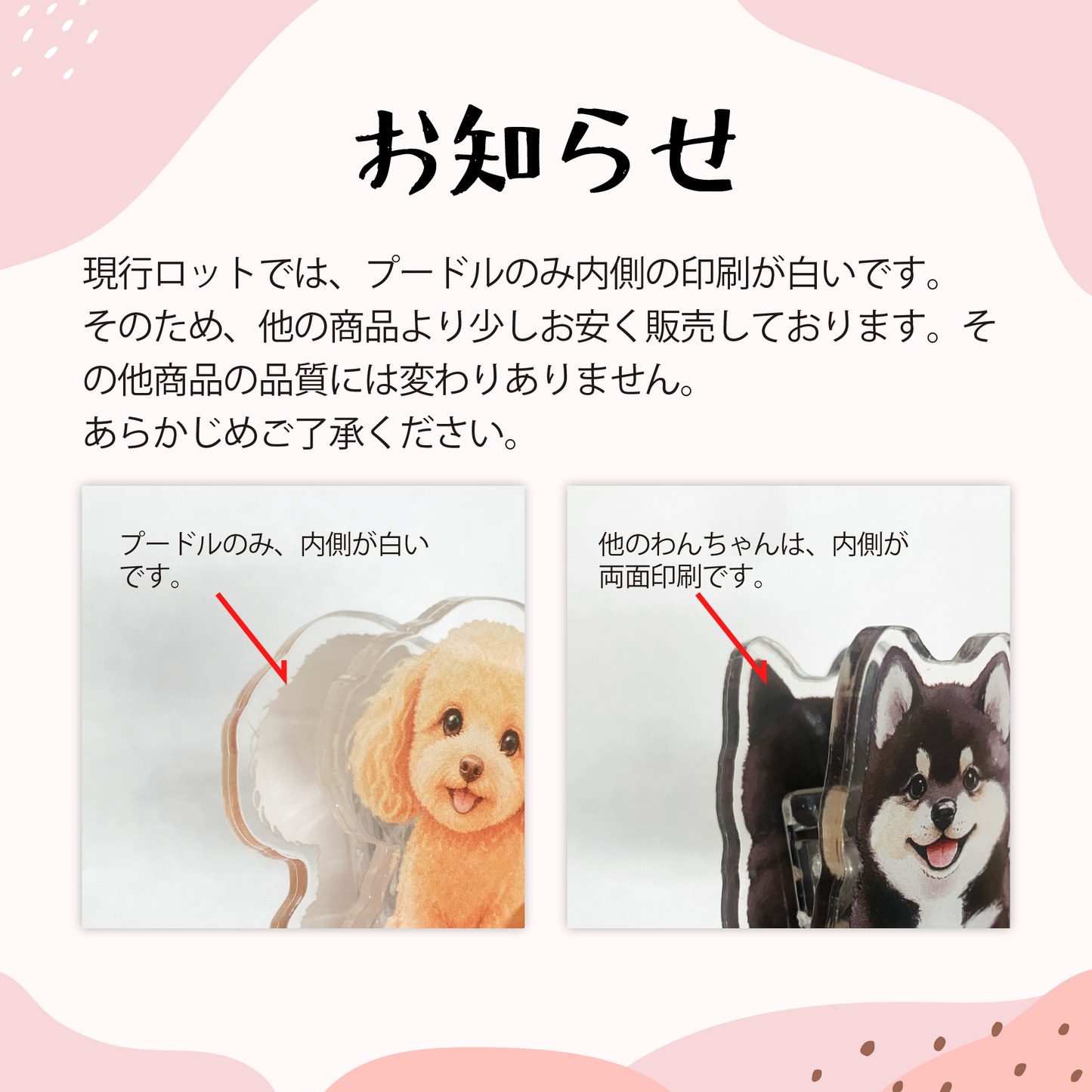👑マグネット入り🧲両面わんこ🐶クリップ（複数購入で自動割引！）